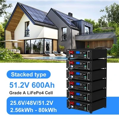Solar 30kWh Rack montado 51,2V 600AH Classe A Bateria de lítio