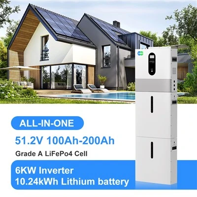 Inverter solar All-in-One 6KW + 10 kwh lítio bateria